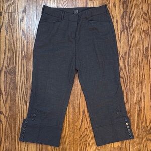 Calvin Klein Charcoal Cropped Pants